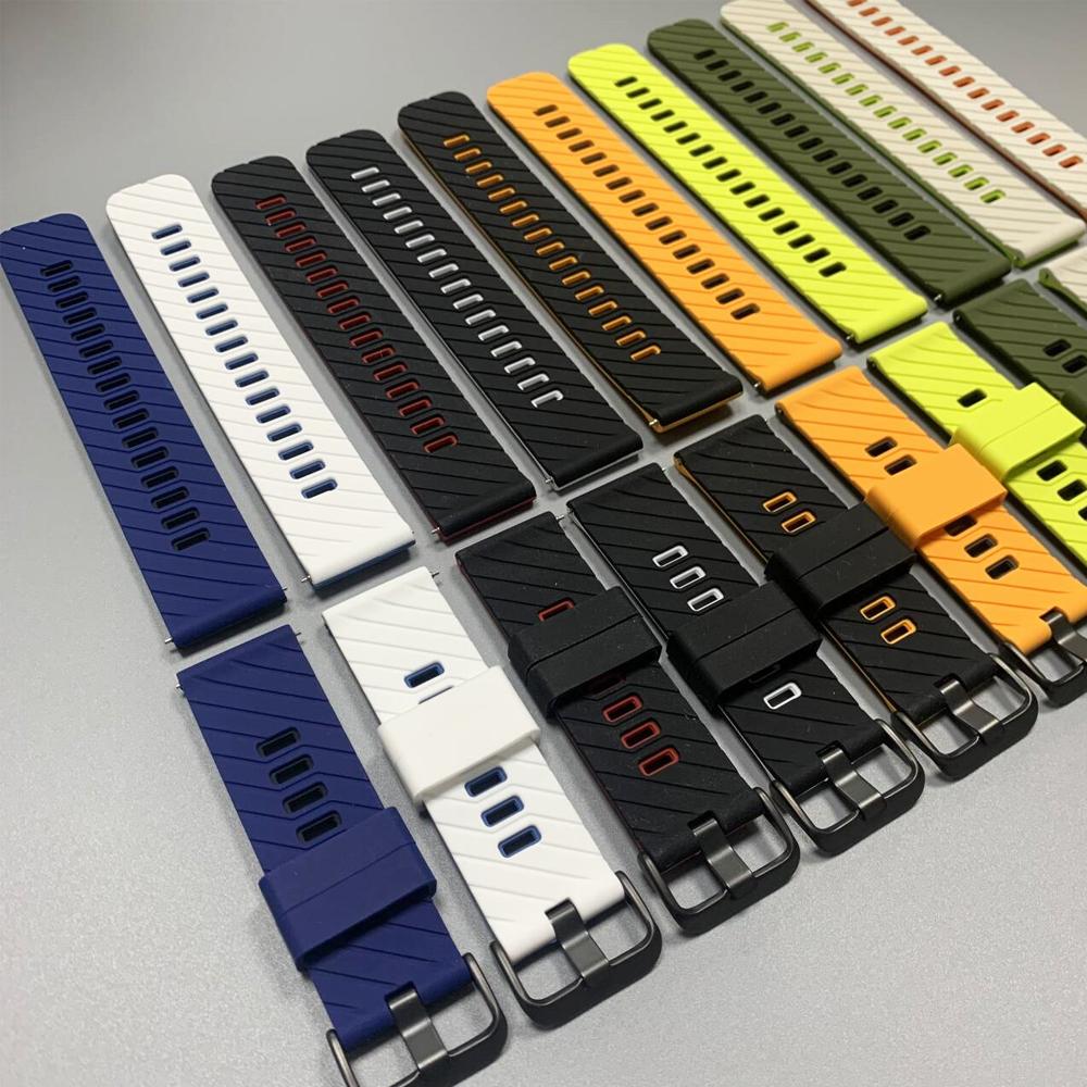 For COROS APEX 4 42mm 2 Pro 46mm Watchband 22mm Silicone Replace Strap Belt For COROS PACE 4 3 Pro Sports Wrist Bands Bracelet