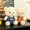 Overalls Bear Doll Cute Bear Plush Toy Children's Accompanying Ragdoll Sleeping Carrying Pillow