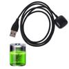 USB Charging Cable Data Holder Power Charger Adapter Dock Mount Bracket Cradle Compatible for Fitbit Versa 3 for Smart W