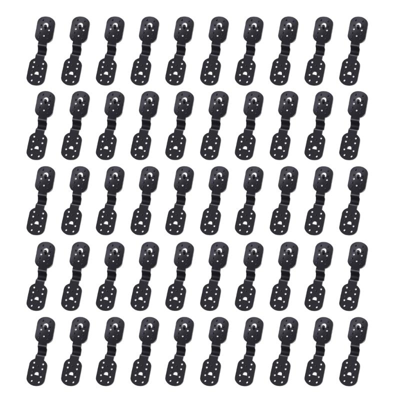 

50pack Durability Plastic Clamps Garden Terraces Shade Cloth Stability Clip for Stable Shade Canopies Attachments 1