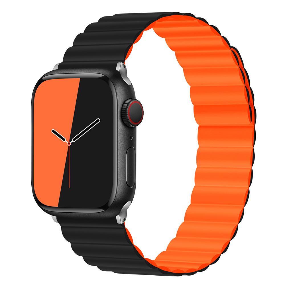 Einfaches MagnetverschlussbandFür Apple Watch Ultra 9 8 7 49mm 45mm 41mm Silikonband Für iWatch 6 5 4 SE 44mm 40mm 42mm