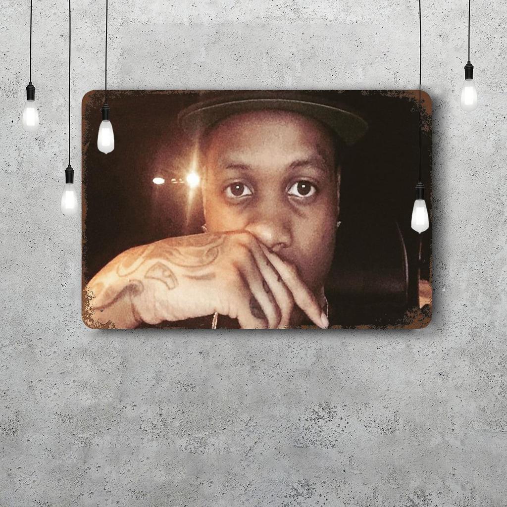 lil durk Decor Vintage Metal Signs Tin Signs Captain Poster Decor for Bar Pub Club Man Cave Wall Decoration