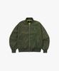 Salt And Chocolate Oversized Bomber Jacket Ma-1 Khaki 4W241D001
