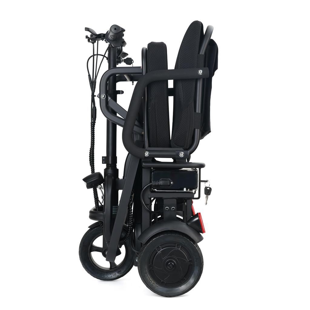 WEYRAL C36VT Safe Electric Riding Wheelchair 300W Motor 8AH Battery 15KM/H Max Speed Convenient Folding Electric Wheelchair