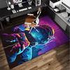 Cyberpunk Gaming Hero Office Rug Chair Mat, Entryway Carpet, Suitable for Front Door, Bedroom, Living Room, Desk, Holiday Gift