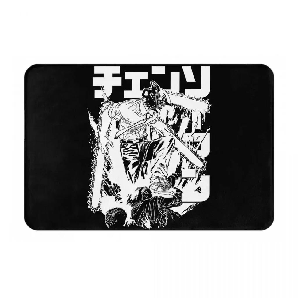 Unique Anime Eye Floor Mat - Quirky Hand Holding Design for Home Entrances, Perfect for Anime Fans and Art Lovers