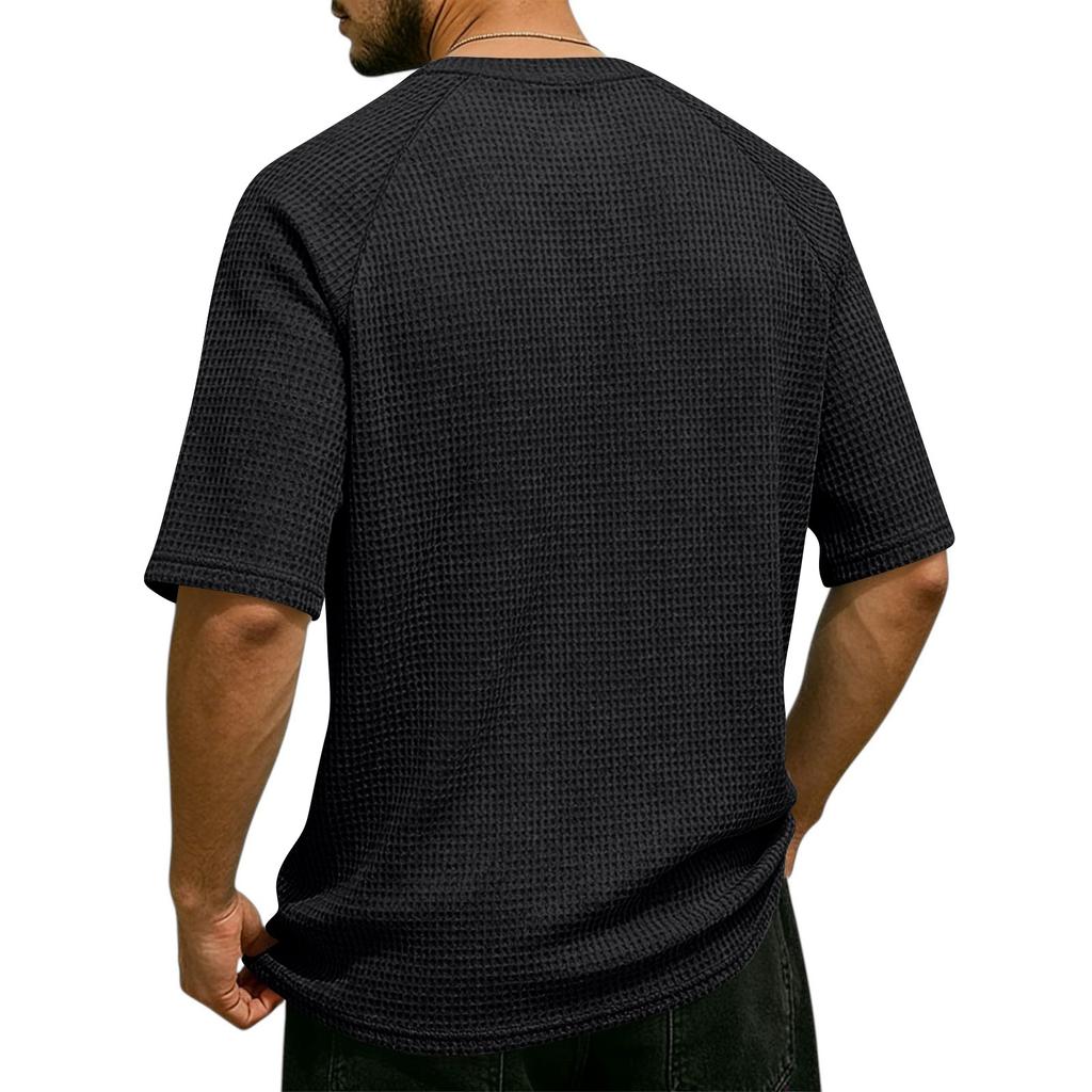 Men's Summer Retro Casual -Weave Shirt