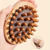 Tělový kartáč proti celulitidě Zklidňující dřevěné esenciální oleje Spa Air Cushion Massage Hřeben na vlasy Masážní kartáč na pokožku hlavy Masážní přístroj na tělo