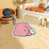 VIKAMA Creative Irregular-Shaped Rug Machine Washable, Non-Slip Living Room Mat Soft Bedroom Children's Floor Carpet Home Decor