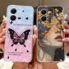 For Vivo V25 5G Case Vivo V25e V2201 Cute Cat Lion King Painted Cover Soft Silicone Phone Case For Vivo V25e V 25 VivoV25 Fundas