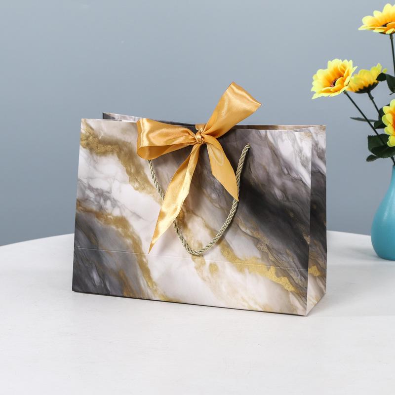 Gift, Cosmetic & Shopping Paper Bags with Bow Handles