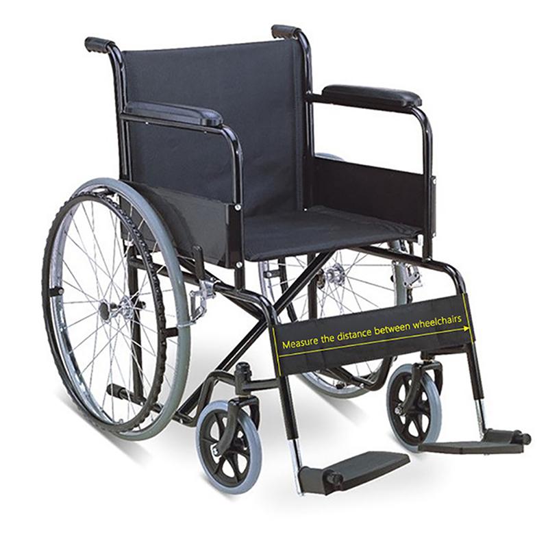 Verstellbare Rollstuhl-Beinschlaufen Weiche Bequeme Rollstuhl-Wadenschlaufe Für Rollstuhlbenutzer-Sicherheit Fußschlaufe Verhindert Abrutschen