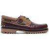 Timberland 3-Eye Lug Handsewn Boat Shoe Root Beer Men Sneakers TB0A2PDQEIW