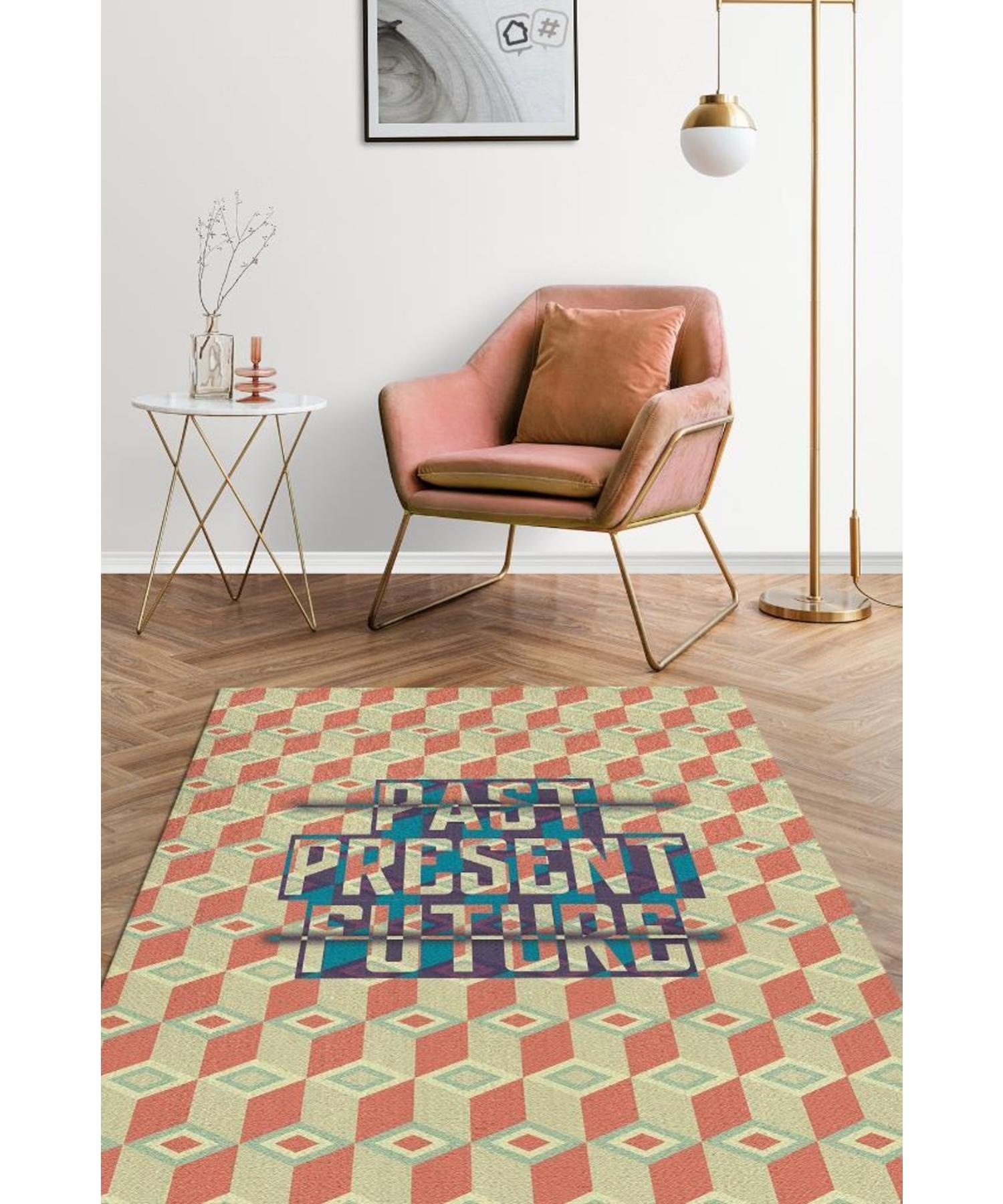 

Washable Non-Slip Decorative Home Rug With Cotton Woven Base Today