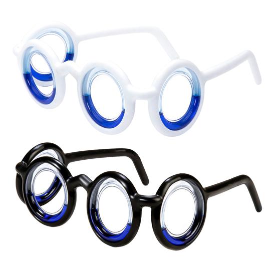 Brille gegen Reisekrankheit, ohne Linse, Flüssigkeit, rutschfest, tragbar, gegen Autokrankheit, für Kinder und Erwachsene, Gaming, Seekrankheit, Flugkrankheit, Übelkeit, Linderung der Brille