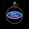 2PCS Car Door Lights Door Lights Logo Projector Door Welcome Light For Ford Focus Mondeo MK1 MK2 MK4 MK3 Fiesta ABS Carbon Fiber