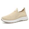 Jinshiyuanshu Shoes women's soft-soled casual shoes processing custom breathable women's single shoes one pedal flying woven shoes lazy shoes