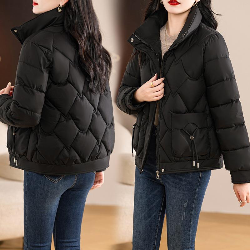 Padded clothes women's new large size short women's padded clothes trendy winter jacket small padded jacket batch