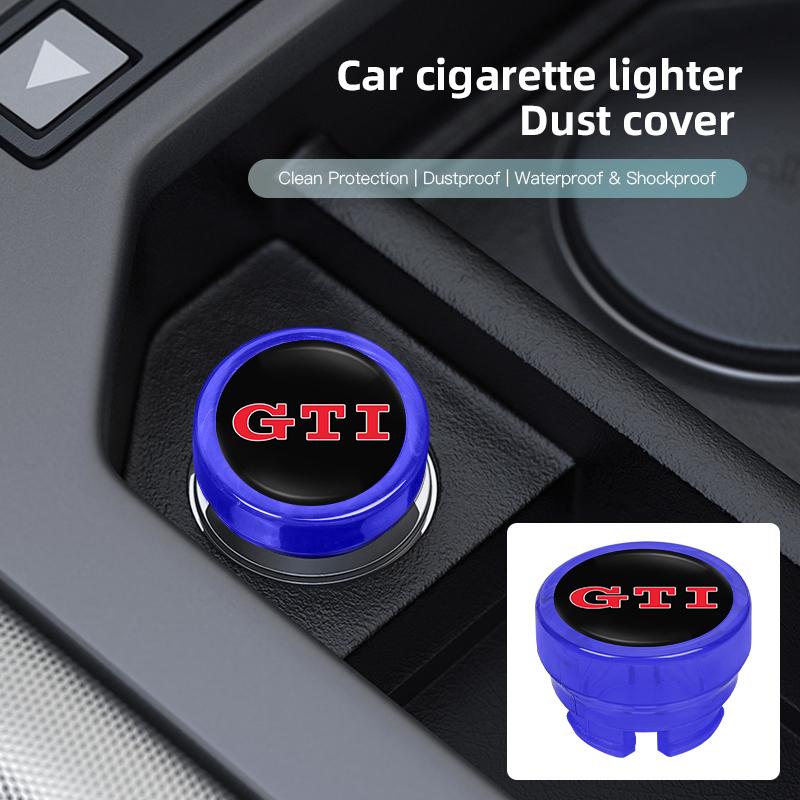 Car Cigarette Lighter Dust Cap Power Port Dustproof Cover Plug Tire Valve For VW Golf Tiguan Jetta Passat Polo Touran GTI Caddy