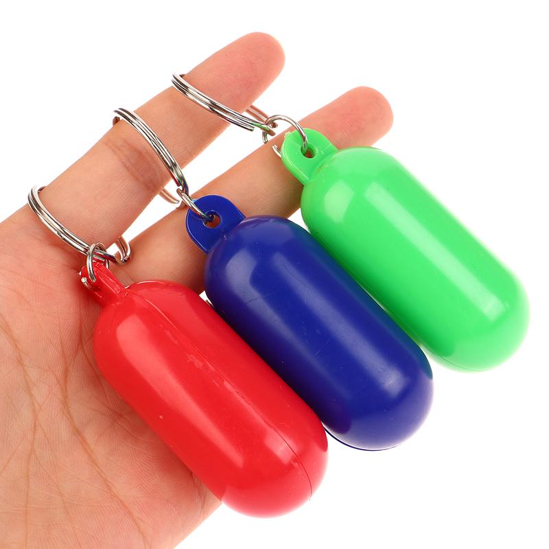 2Pcs Boat Kayak Floating Keyring Buoyant Sailing Boat Float Canal Keychain For Boating Fishing Kayaking Rafting Surfing