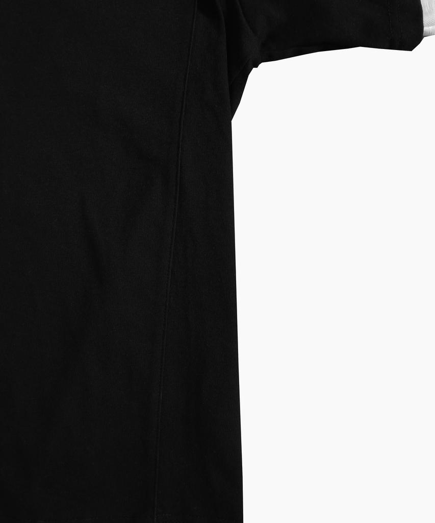 Kilyu Sonic Boom Layerd Long Sleeve T-Shirt_Black