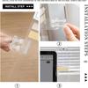 Creative  Monitor Message Memo Board for Sticky Note Transparent Name Card Phone Holder Desktop Plastic Holder Stationery