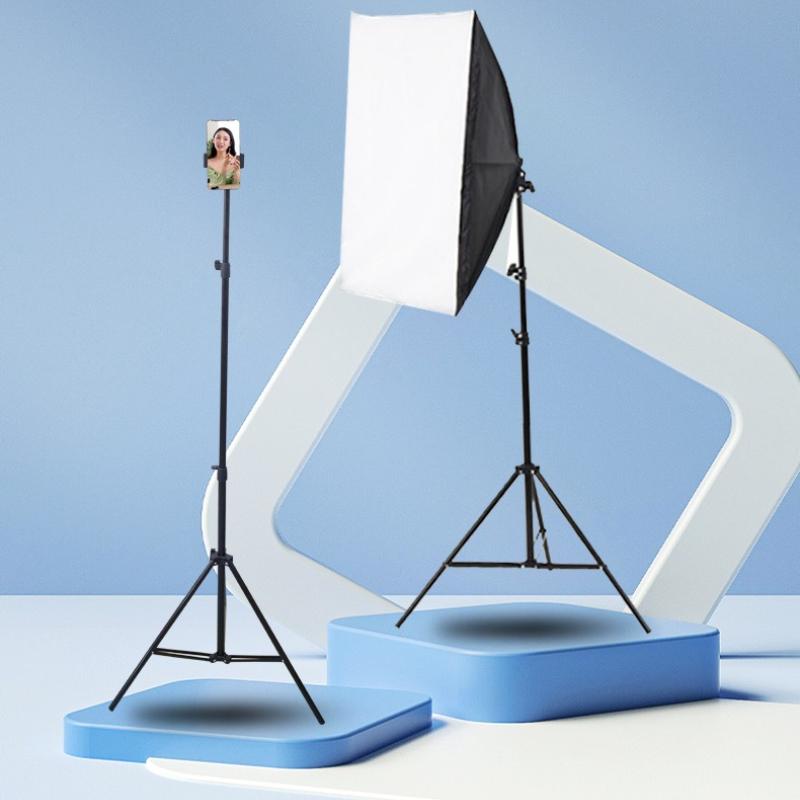 1Pc  Photography Tripod Selfie Live Broadcast Floor Tripod Meters Thermometer Light Stand Meters Light Stand