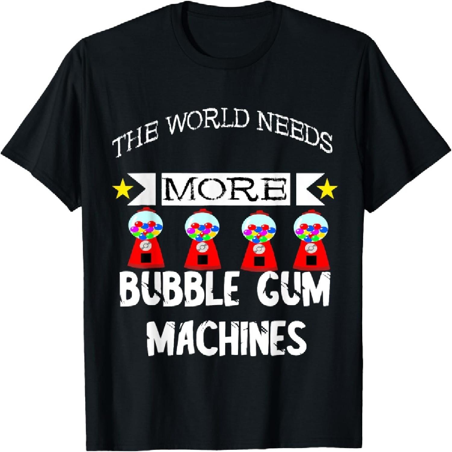 Жевательная резинка Миру нужно больше автоматов с жевательной резинкой Футболка S