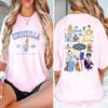 202526 Summer Tshirt Family 100 Cotton Printed Tshirt Loose Breathable Casual Short Sleeve Tshirt Princess Tshirt