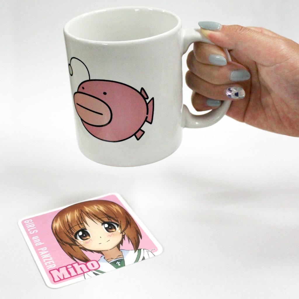 PLATZ Girls Panzer the Movie Coaster Book Anglerfish Team GPCB-1 &