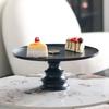 Circular Stainless Steel Storage Tray, Metal Tray, Pleated Wave Art Fruit Tray, Living Room Decoration, Kitchen Organizer
