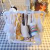 Plastic Doll Clothes Hanger Mini Doll Clothes Display Rack  Dollhouse Furniture