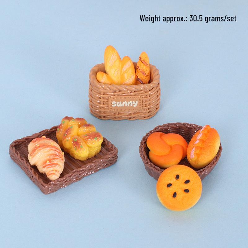 

Мини Кухонный Обеденный Набор с Кукольной Едой и Настольными Украшениями