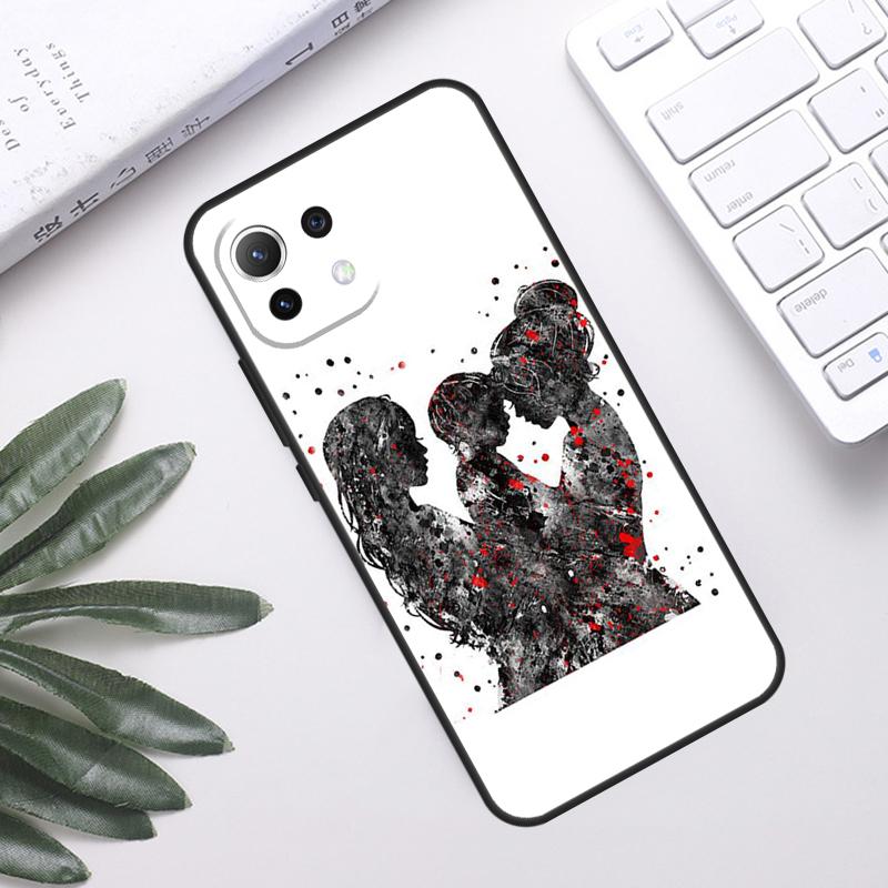 Mom Daughter Girl Son Dad Case For POCO F5 X3 X5 Pro F3 F4 GT M5s C40 Back Cover For Xiaomi 13 12 Lite 11T 12T Pro 12X