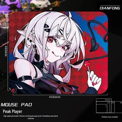 Extra Großes 6 mm Dickes Graues Gaming-Mauspad - Feine Oberfläche Esports Schreibtischunterlage