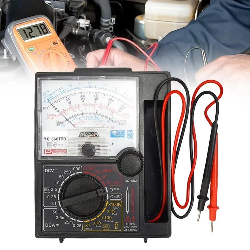 Pointer Display Voltage Current Tester Buzzer Alarm Ammeter Test Pen Multimeter  Electrical Testing