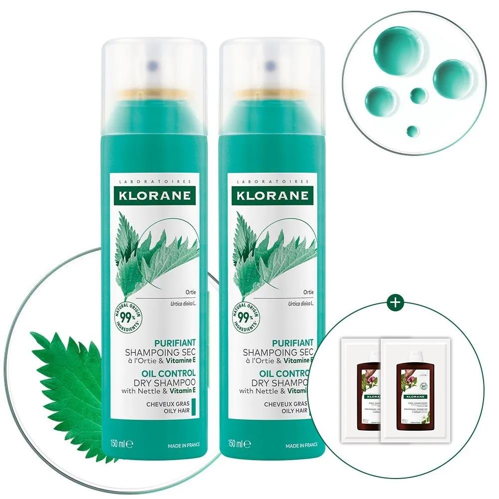 [Extremely Oily Scalp & Oil Control] Nettle No Sebum Dry Shampoo 150ml 2 Bottles