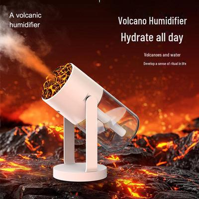 Colorful Volcano Ultrasonic Mini Humidifier & Aromatherapy Machine