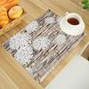 Motivi 3D Cvijetno Placemat Linen Fabric Table Mats Family Dinner Tableware Kitchen Table Mat 30X45cm