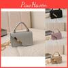 Modern Mini Handbag For Women Trendy Casual Square Shape Crossbody Bag With Stylish Pu Material And Interior Pockets
