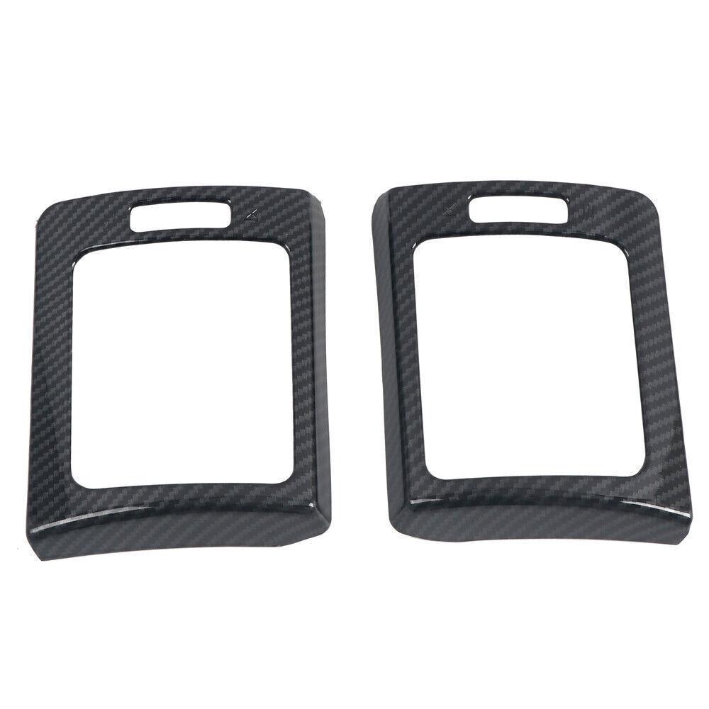 for Subaru WRX STi 2015- Carbon Fiber Inner Side Air Vent Outlet Frame Trim