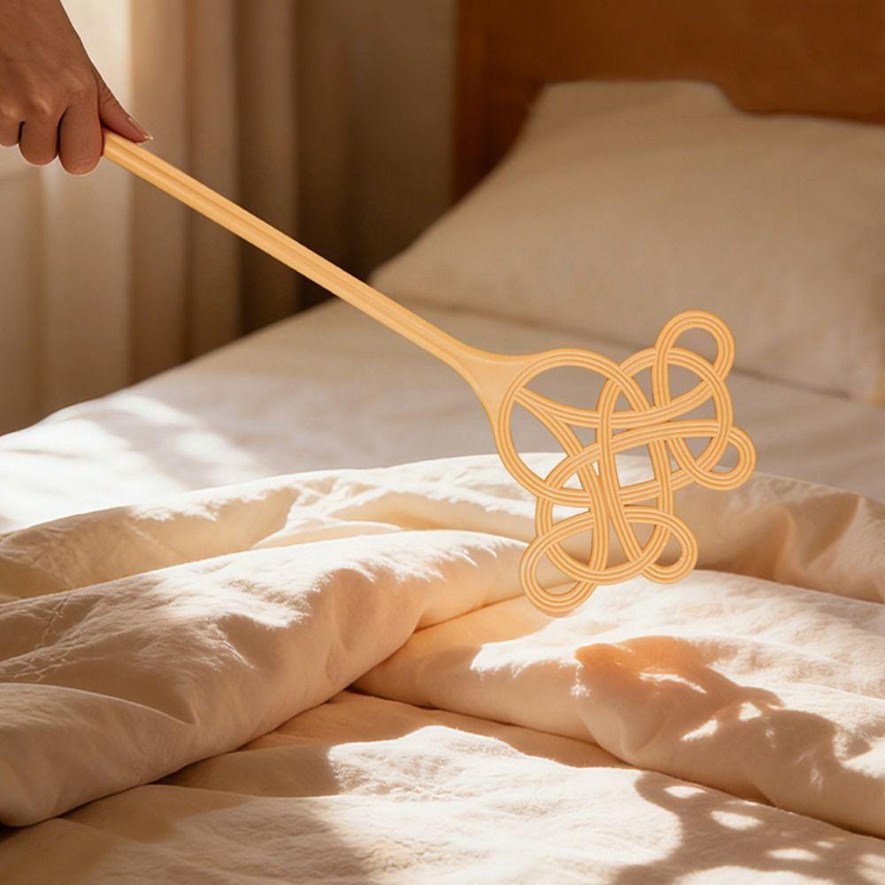 Long Handle Plastic Quilt Beater Lightweight Dust Beater Portable Carpet Beater  Jacket Cleaning