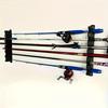 2pcs/set Fishing Rod Storage Display Racks Horizontal Wall Mounted Fishing Pole Holders Fishing Tools Rod Holder 4