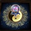 Divinations-Tischdecke TaiChi-Muster Astrologie Tarotkarten Tischdecke Altartuch Divinations Brettspiel Zubehör
