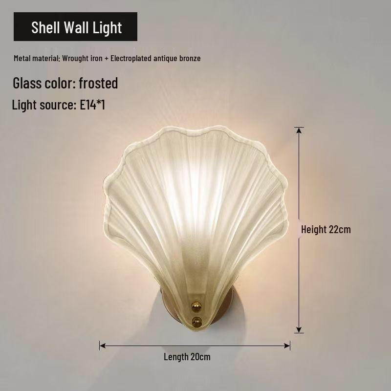 

Italian Post-Modern Luxury Glass Wall Lamp for Bedroom or Living Room