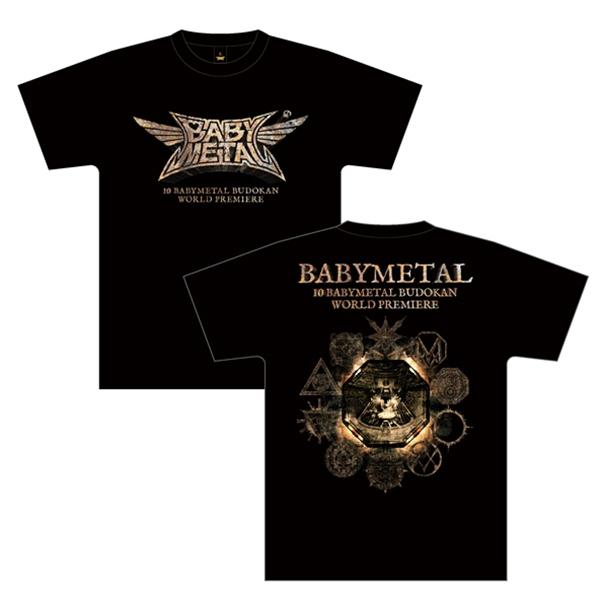 10 BABYMETAL BUDOKAN WORLD PREMIERE BABYMETAL Band TShirt Cotton Graphic Tee Unisex Unisex Summer Streetwear