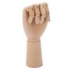 Wooden Hand Model Flexible Fingers Posable Durable Wood Widely Used Wooden Mannequin Hand for Sketching Display