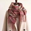 Windproof Shawl Wrap Soft Neck Warmer Fashion Winter Scarf  for Women