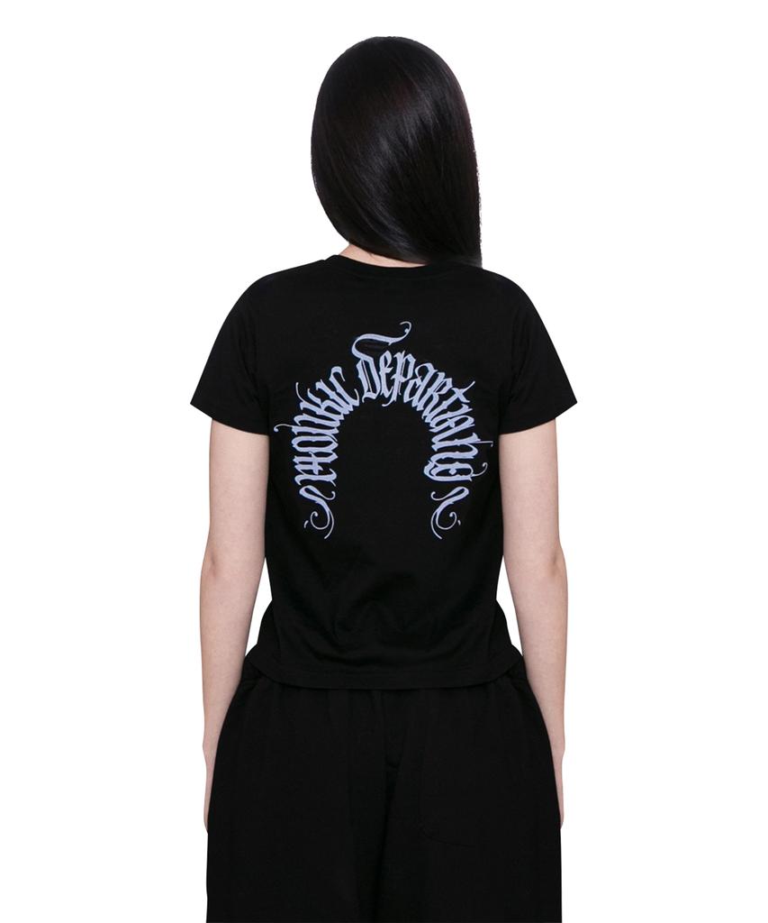 DURT Plus Crop Tee (Black)