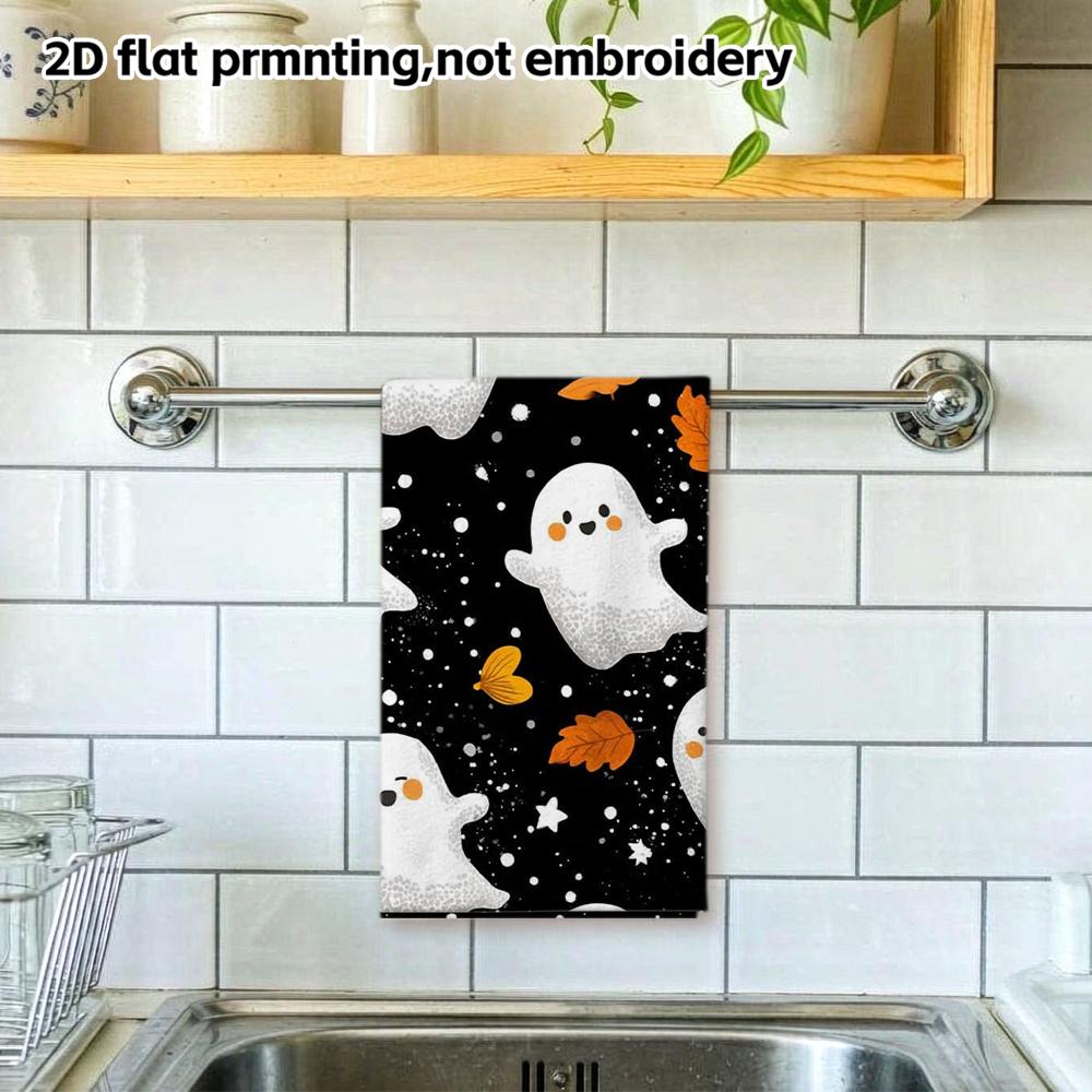 Autumn Ghost Towel, Quick Dry Absorbent Bath Towel